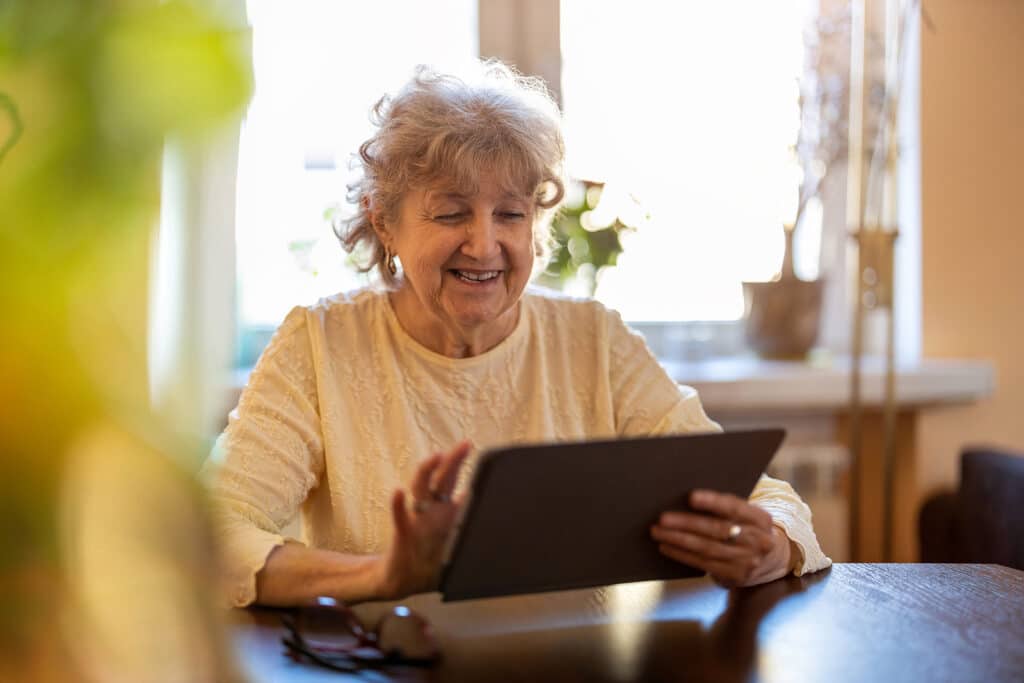 In-home care empowers seniors to stay safe and confident online with trusted support and scam awareness.
